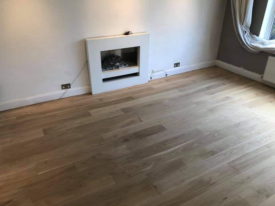 Sanding wooden floors at Strip Wooden Flooring